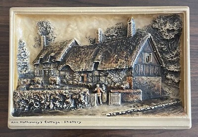 Placa de pared Ivorex 3D vintage, foto de casa de Ann Hathaway, Arthur Osborne  Foto 1 de 4