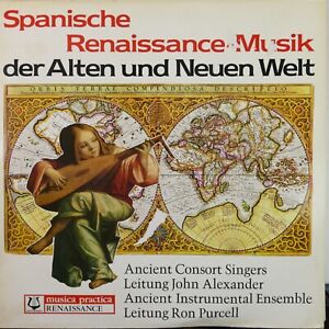 John Alexander Spanische Renaissance Musik Christophorus  LP-5071