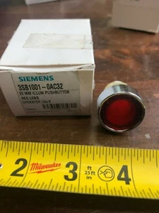 SIEMENS 3SB1000-0AC32 / 3SB10000AC32 (NEW IN BOX) Pushbutton 22mm red - Picture 1 of 5