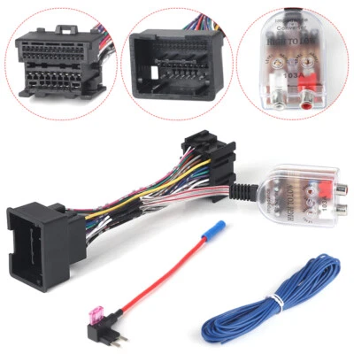 Arnés de cables amplificador subwoofer amplificador radio agregado de fábrica para Chevy GMC 2010-2017 Foto 1 de 4