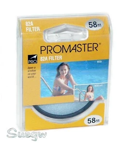 58mm Promaster 82A Lens Filter - Picture 1 of 3