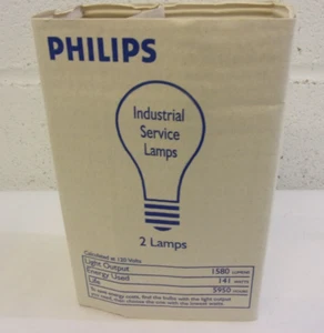 (2-Pack) Philips 150PS25/99 Extended Serv Specialty 150W PS25 Lamp Light Bulb - Picture 1 of 5