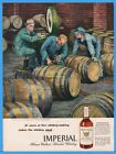 1945 Hiram Walker Imperial Whiskey Barrel Registering Lawrence Beall Smith Ad