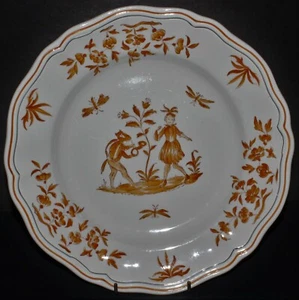 Olearys by Longchamps Dinner Plate Hand Painted France - Picture 1 of 10