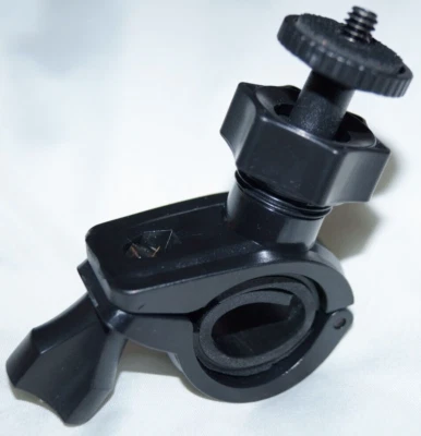 Fahrrad Lenker Halterung mit Stativ Gewinde für Actioncam etc Klemme Kugelkopf - Bild 1 von 4