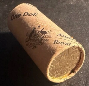 2023 Australia UNC $1 Dollar Coin King Charles Effigy Non Premium RAM HH Roll - Bild 1 von 2