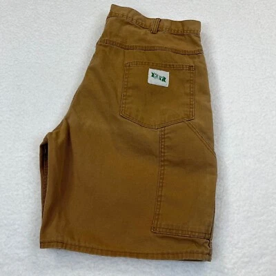 复古钥匙提篮短裤男式 40 码棕色工作服 Talon 美国优秀 — 第 1/4 张图片