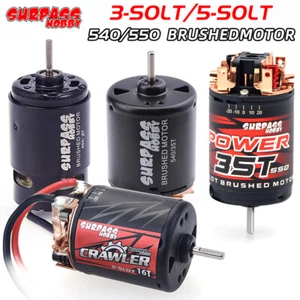 SURPASS HOBBY 5-Slot 3-Slot 540/550 Brushed Motor for 1/10 RC Car Rock Crawler - Picture 1 of 35