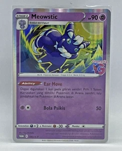 Special Pokemon TCG Pokemon TCG Indonesia Meowstic Gramedia Stamp Promo 083/S-P - Bild 1 von 5