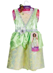 Disney Princess Tiana Girls Halloween Costume Dress Up Cosplay Size Small (4-6X) - Picture 1 of 7