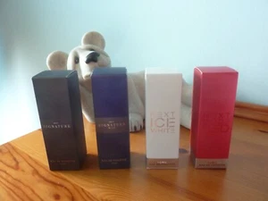 Mens Next Signature Blue Signature Ice White & Code Red All 10ml Mini Size BN - Picture 1 of 2