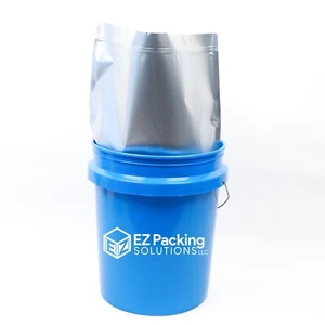 EZ Packing 10 Pack Mylar Bags 5 Gallon Smell Proof Resealable - Picture 1 of 7