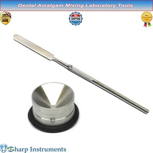 Restorative Dental Amalgam Well Mixing Pot Cement Spatula Surgical Instrument CE - Picture 1 of 4