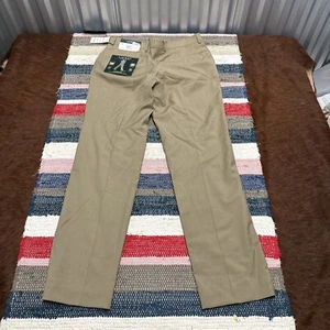 PANTALONE LAUREN RALPH CLASSIC FIT PESO MEDIO PIATTO DAVANTI LANA MARRONE CHIARO UOMO 32 32 - Foto 1 di 5