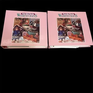 Family Circle Weekend Crafts Complete Set 2 Binders All 11 Sections, w/ Patterns - Picture 1 of 4