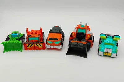 Lote de 5 figuras de vehículos Transformers Rescue Bots Foto 1 de 4