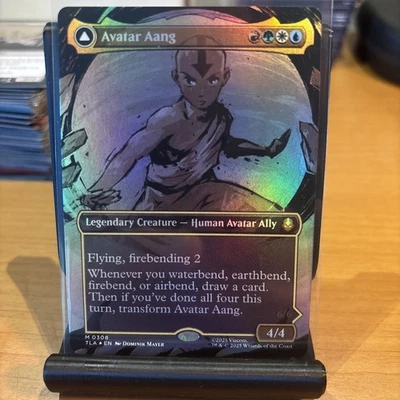 Avatar Aang (Borderless) Avatar: The Last Airbender Foil - Image 1 of 2