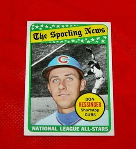 1969 Topps Karte #422 - Cubs Don Kessinger All-Star - Bild 1 von 2
