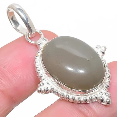 Ciondolo gioiello in argento sterling 925 fatto a mano con pietra preziosa... - Immagine 1 di 4