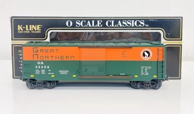K-Line Great Northern Classic Boxcar #39398 K761-1591 EX - Image 1 of 4