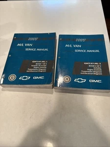 1997 Chevrolet Astro GMC Safari M/L Van Factory Service Repair Manuals - Picture 1 of 5
