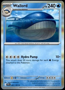 Wailord 041/159 Sv09: Journey Together Holo Free Shipping! - Picture 1 of 1
