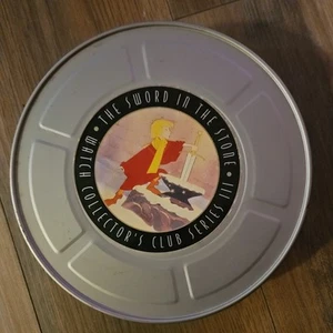 Disney Fossil Watch Collectors Club Series III The  Sword In The Stone LE w/Pin - Picture 1 of 6