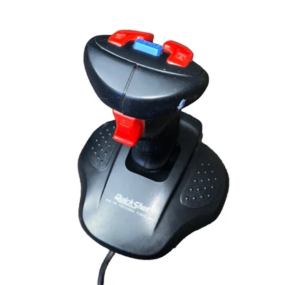 Quick Shot Controller Joystick QS-135 For Sega Genesis Vintage Tested Working - Image 1 of 4