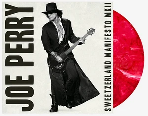 JOE PERRY - Sweetzerland Manifesto MKII Red Swirl Vinyl LP. Sealed Aerosmith - Picture 1 of 1