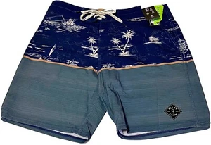 Bolsillos laterales cortos tándem tabla de tripulación salada de 19" para hombre talla 32 T90 - Imagen 1 de 5