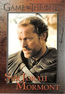 SER JORAH MORMONT (Iain Glen) / Game of Thrones Season 1 (2012) BASE Card #80 - Image 1 of 2