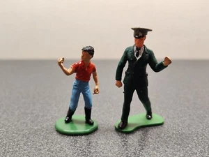 Vintage Britains LTD Head Zoowärter und Kind Kunststofffiguren - 1970er - Bild 1 von 5