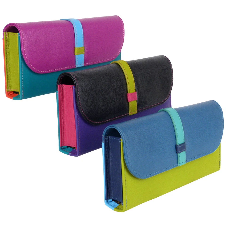 ili New York Colourful Leather Glasses & Sunglasses Case Foto 1 de 1
