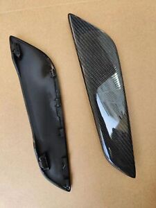 Real Carbon Fiber Side Fender Replacement Cover for BMW 5 Series G30 520i 530i