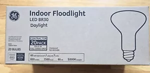 18 GE LED Indoor Flood Light Bulbs, BR-30 Daylight, 5000K, 65w equiv, Sale! - Picture 1 of 2