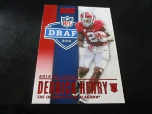 DERRICK HENRY (ALABAMA - rb) 2016 panini score RED ROOKIE CARD #5 nr/mint - Picture 1 of 2