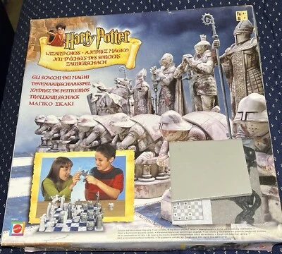 Harry Potter Wizard Chess Set 2002 Mattel Complete w/Instructions - Image 1 of 4