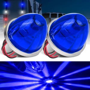 2X LED Watermelon Lights BIG Indicator Turn Signal Side Marker Clearance Lamp - Picture 1 of 12