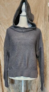 DAMEN GRAUE STRUKTURIERTE KROPE KAPUZENPULLOVERJACKE VON ALL IN MOTION Größe Small nb15 - Bild 1 von 4