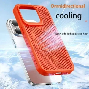 Kühlung Wärmeableitung Mesh MegaSafe Magnetische Kabellose Ladecase Hülle - Bild 1 von 31
