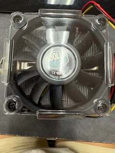 Heat Sink &Fan Cooler Master CM12V 3-Pin Heatsink Heat Sink &Fan Square - Picture 1 of 4