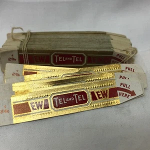 Tel and Tel 100+ Cigar Band Labels Not Used - Picture 1 of 6