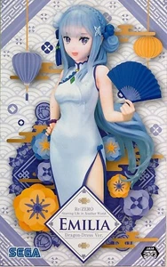Re Zero Starting Life in Another World Dragon Dress Ver. Emilia Premium Figure - Picture 1 of 8