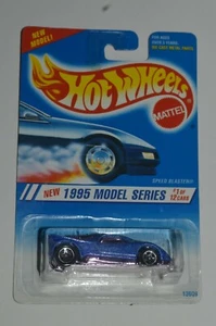 1994 Hot Wheels SPEED BLASTER New Model Series Coll #343 Blue Color MIC 1:64 - Picture 1 of 12