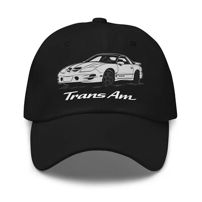 2001 Trans Am WS6 Firebird Dad Hat – Retro Muscle Car Cotton Twill Cap - Image 1 of 4