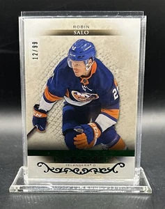 2021-22 UD Artifacts Rookie Robin Salo Green #/99 New York Islanders #RED199 - Picture 1 of 2