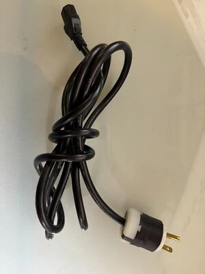 8' HEAVY DUTY 220v Power Cord for Crypto Miner PSU's, etc. with NEMA 6-15P Plug - Image 1 of 2