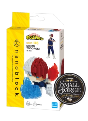 SHOTO TODOROKI - Nanoblock My Hero Academia, NBCC-145, Level 3 200 Pieces. NEW - Image 1 of 4