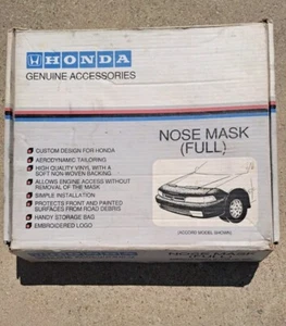 Front End Bra -BOTTOM ONLY-Nose Mask- Bumper Portion Only HONDA OEM SM4/CB7 - Bild 1 von 20
