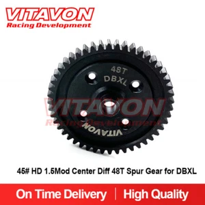 Vitavon DBXL CNC 45# HD 1.5Mod  Center Diff 48T Spur Gear - Picture 1 of 5